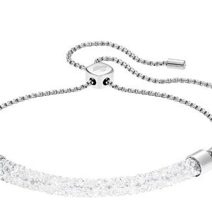 New: Swarovski Long Beach Crystal White Bracelet